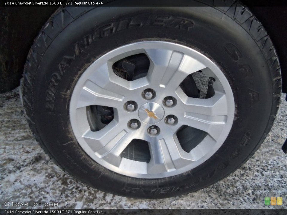 2014 Chevrolet Silverado 1500 LT Z71 Regular Cab 4x4 Wheel and Tire Photo #89918904