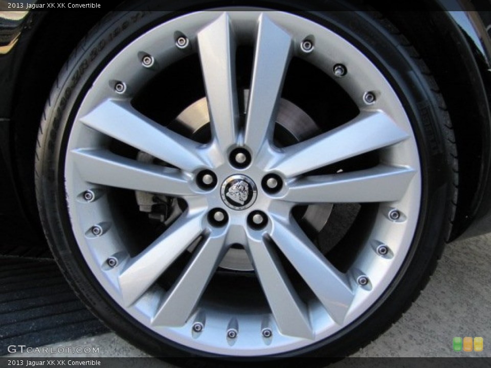 2013 Jaguar XK XK Convertible Wheel and Tire Photo #89920380