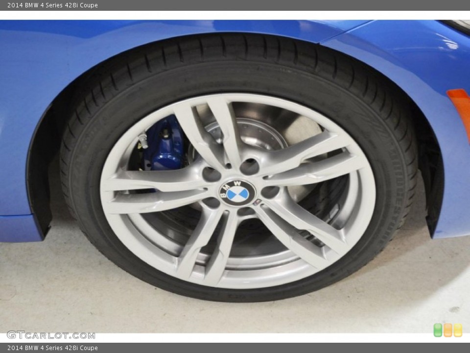 2014 BMW 4 Series 428i Coupe Wheel and Tire Photo #89920638