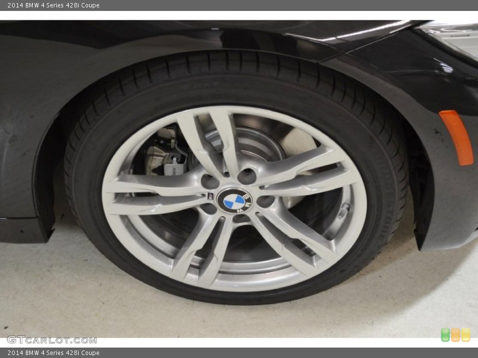 2014 BMW 4 Series 428i Coupe Wheel and Tire Photo #89921064