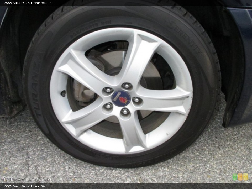 2005 Saab 9-2X Linear Wagon Wheel and Tire Photo #89921691