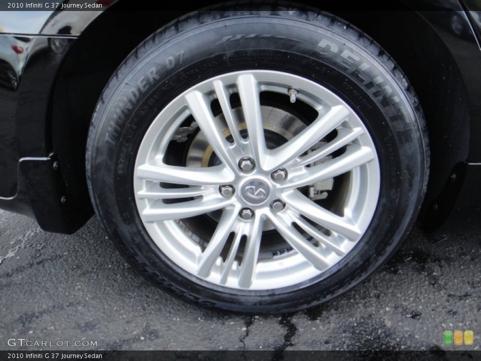 2010 Infiniti G 37 Journey Sedan Wheel and Tire Photo #89923632