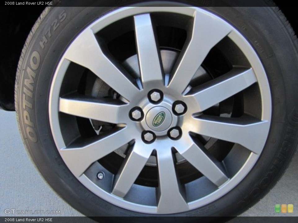 2008 Land Rover LR2 HSE Wheel and Tire Photo #89927250