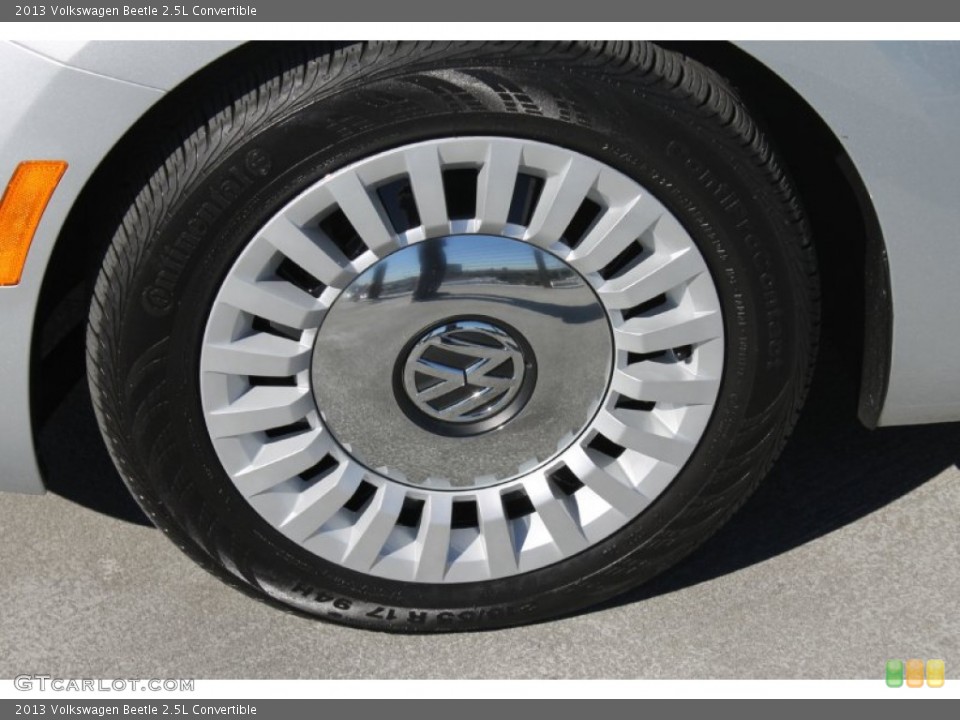2013 Volkswagen Beetle 2.5L Convertible Wheel and Tire Photo #89929833