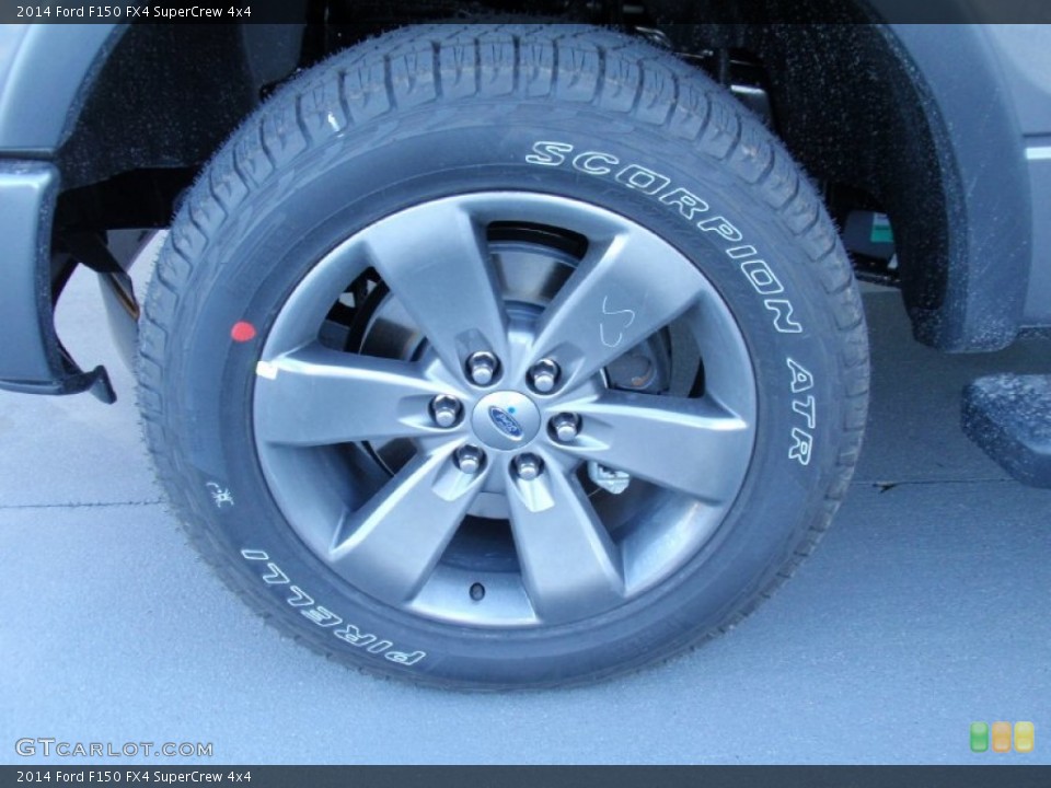 2014 Ford F150 FX4 SuperCrew 4x4 Wheel and Tire Photo #89929872