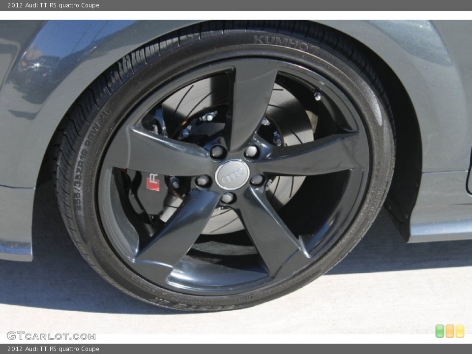 2012 Audi TT RS quattro Coupe Wheel and Tire Photo #89935308