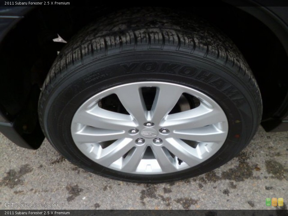2011 Subaru Forester 2.5 X Premium Wheel and Tire Photo #89942232