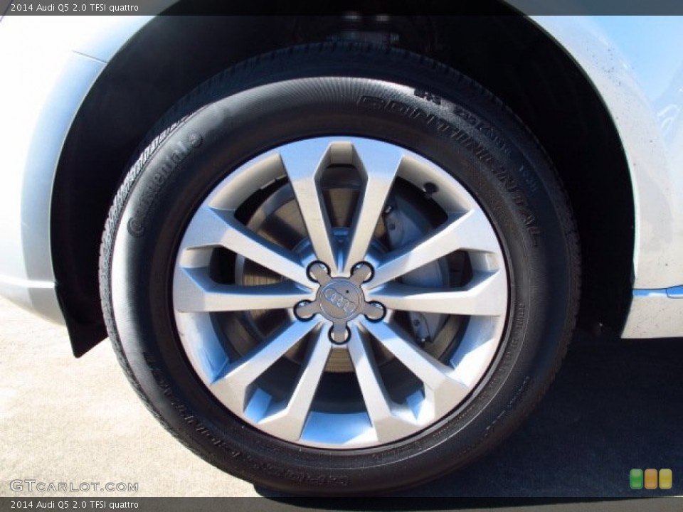 2014 Audi Q5 2.0 TFSI quattro Wheel and Tire Photo #89942307