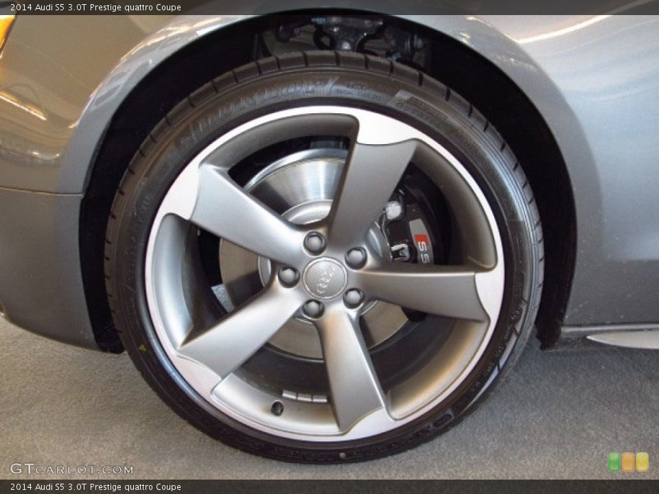 2014 Audi S5 3.0T Prestige quattro Coupe Wheel and Tire Photo #89942985