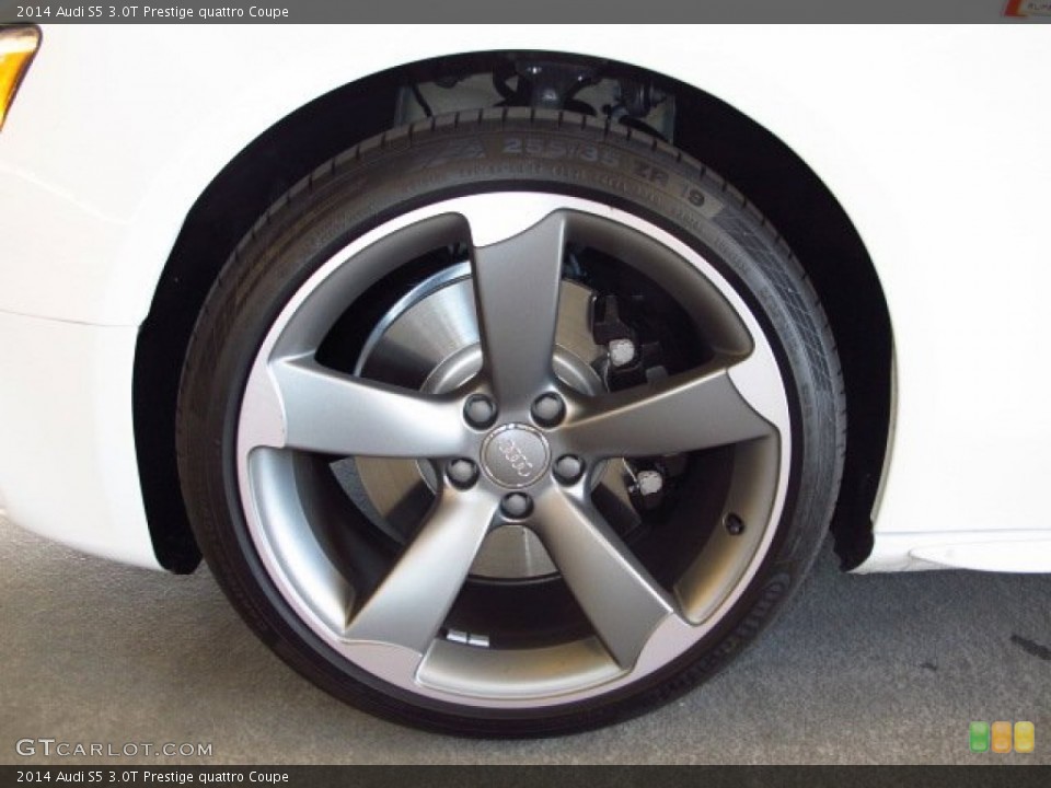 2014 Audi S5 3.0T Prestige quattro Coupe Wheel and Tire Photo #89943639