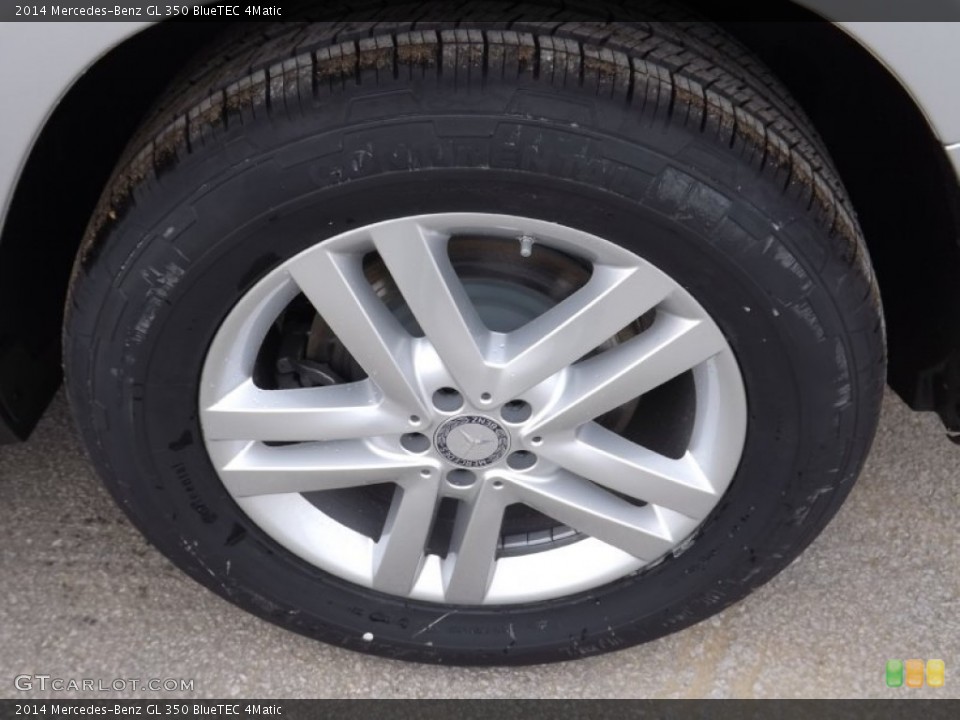 2014 Mercedes-Benz GL 350 BlueTEC 4Matic Wheel and Tire Photo #89946165