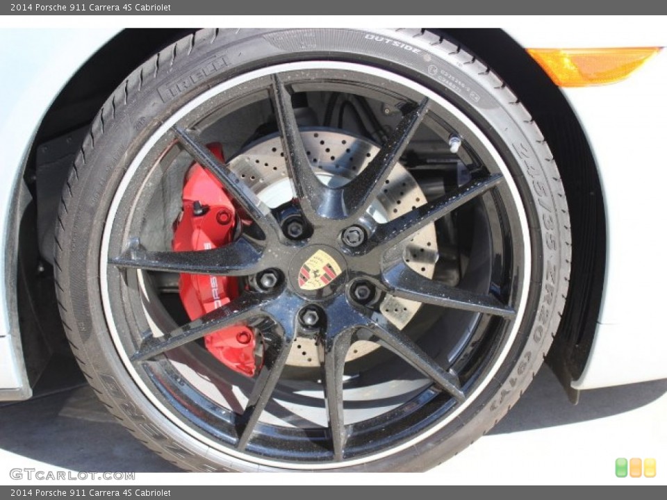 2014 Porsche 911 Carrera 4S Cabriolet Wheel and Tire Photo #89946276