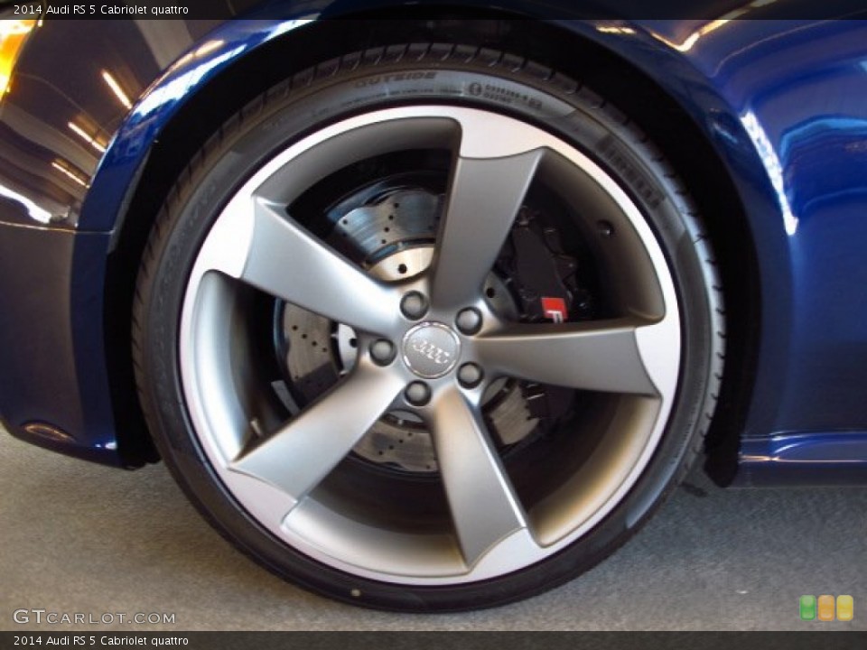 2014 Audi RS 5 Cabriolet quattro Wheel and Tire Photo #89953610