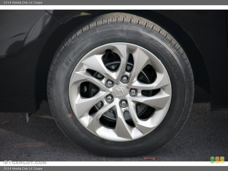 2014 Honda Civic LX Coupe Wheel and Tire Photo #89953914