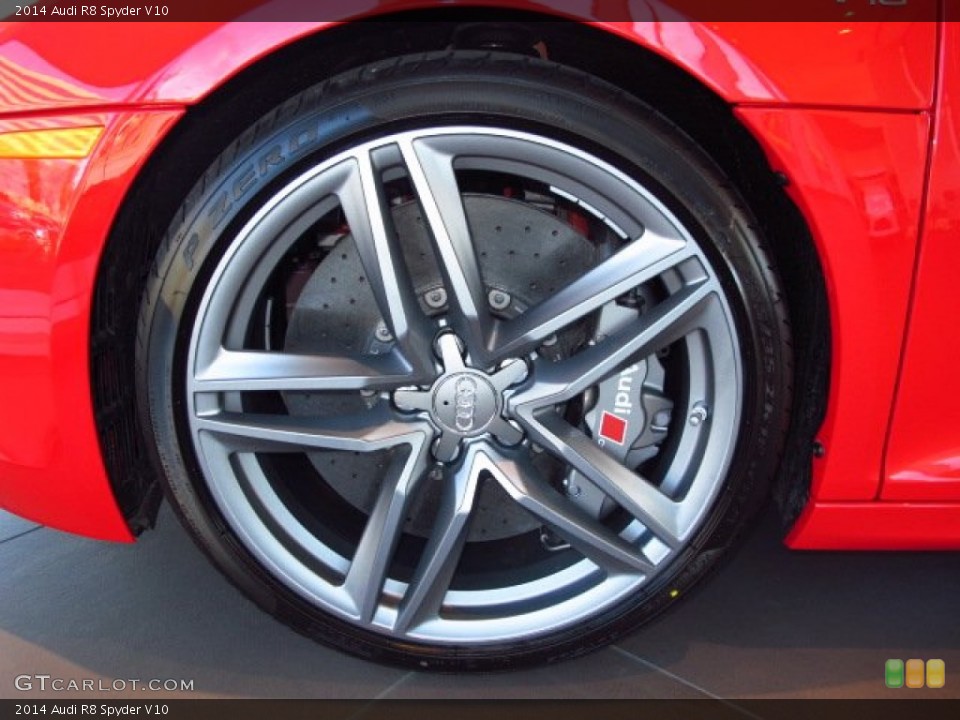 2014 Audi R8 Spyder V10 Wheel and Tire Photo #89955507
