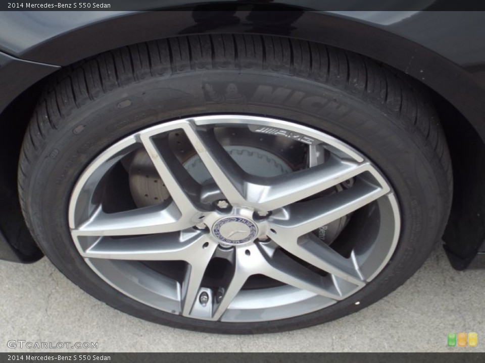 2014 Mercedes-Benz S 550 Sedan Wheel and Tire Photo #89966709
