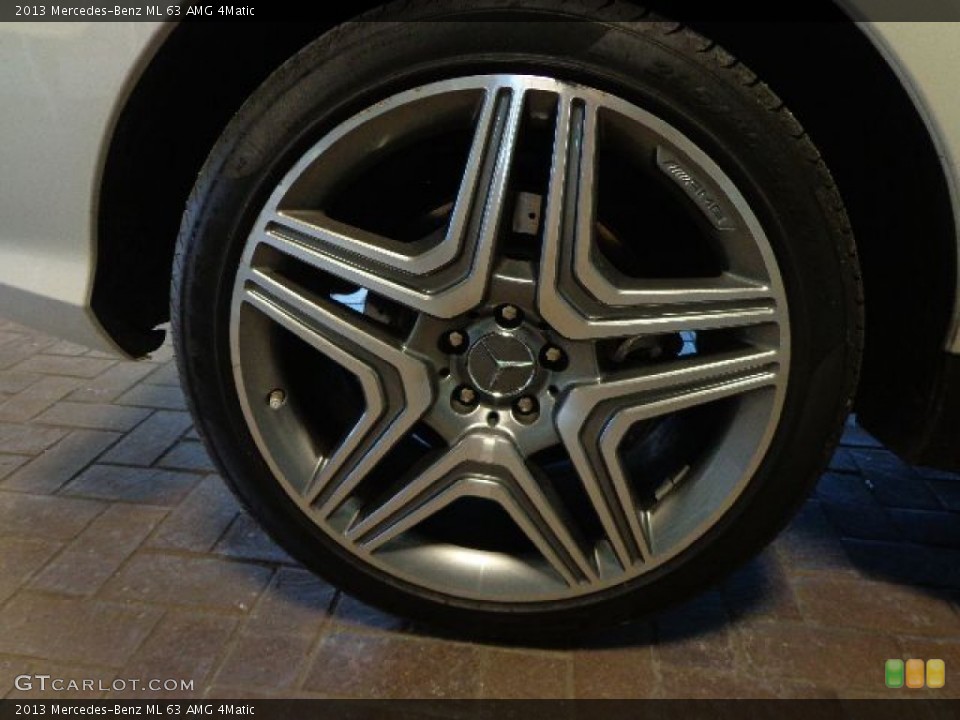 2013 Mercedes-Benz ML 63 AMG 4Matic Wheel and Tire Photo #89972061