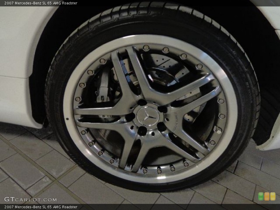 2007 Mercedes-Benz SL 65 AMG Roadster Wheel and Tire Photo #89973099
