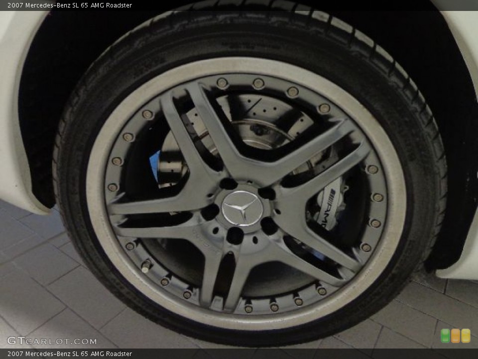 2007 Mercedes-Benz SL 65 AMG Roadster Wheel and Tire Photo #89973144