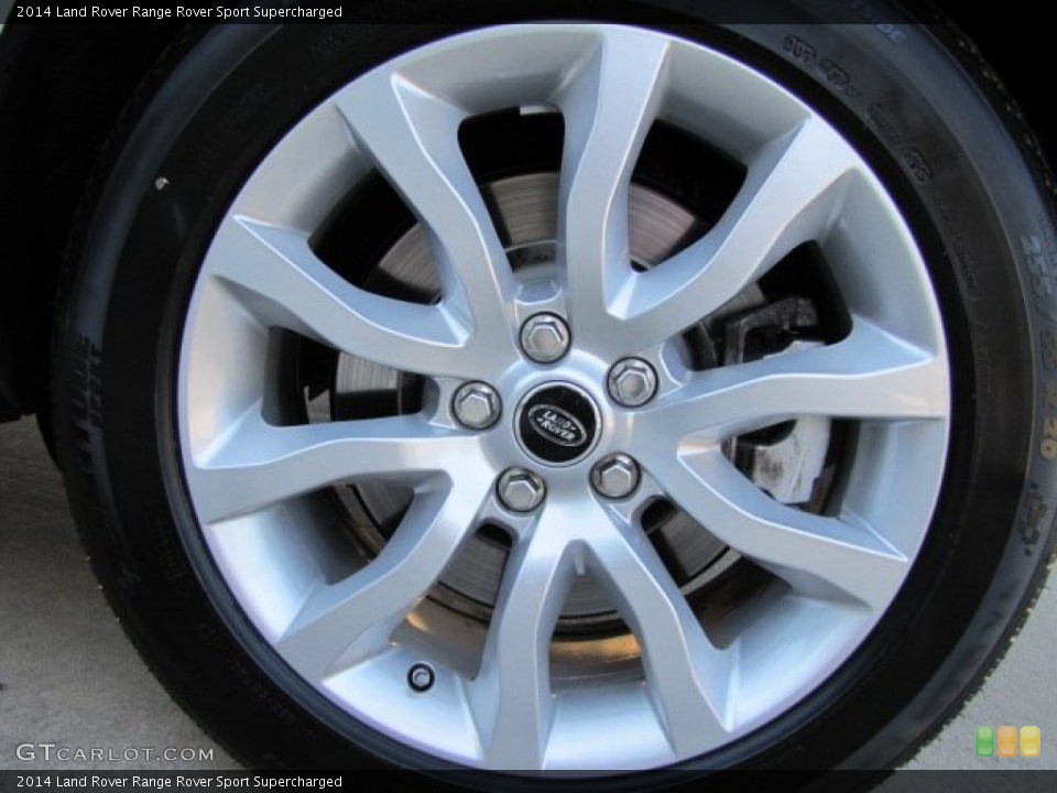 2014 Land Rover Range Rover Sport Supercharged Wheel and Tire Photo #89974341