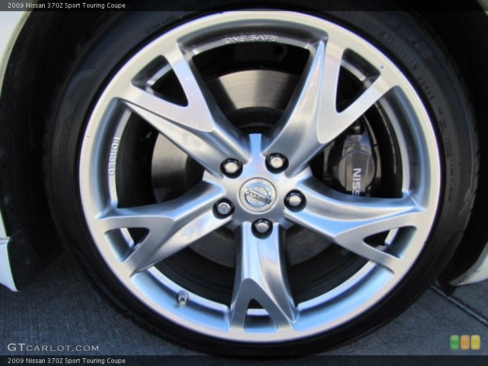 2009 Nissan 370Z Sport Touring Coupe Wheel and Tire Photo #89974794