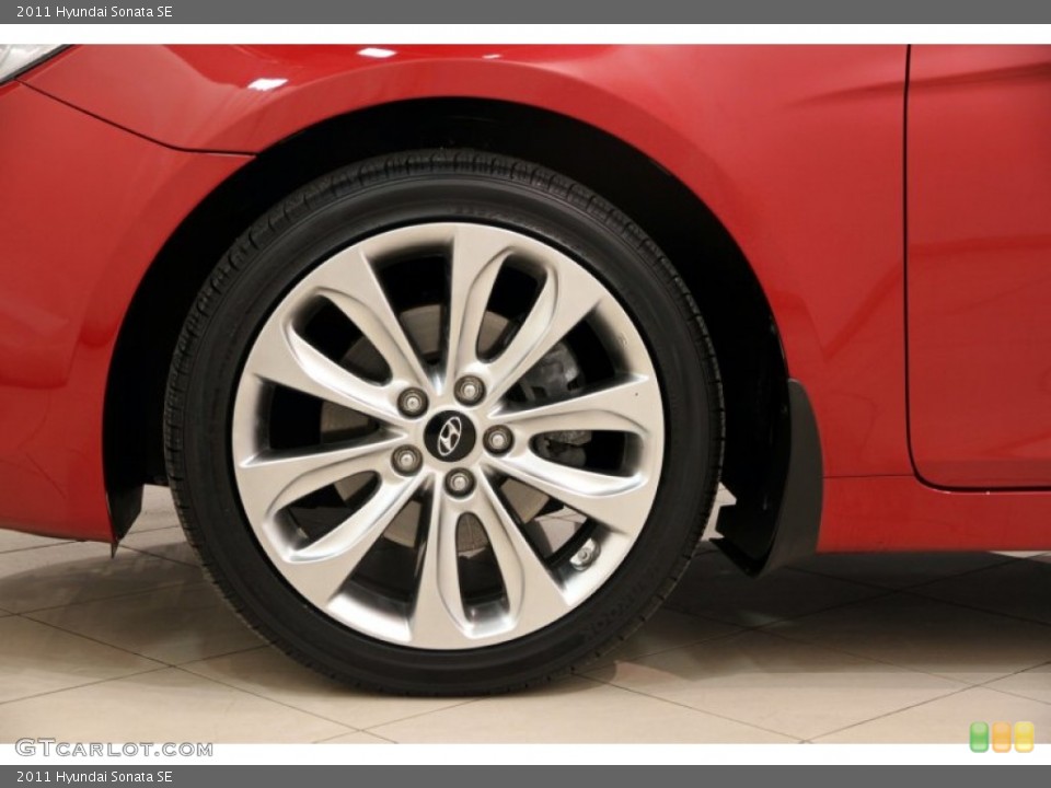 2011 Hyundai Sonata SE Wheel and Tire Photo #89978511