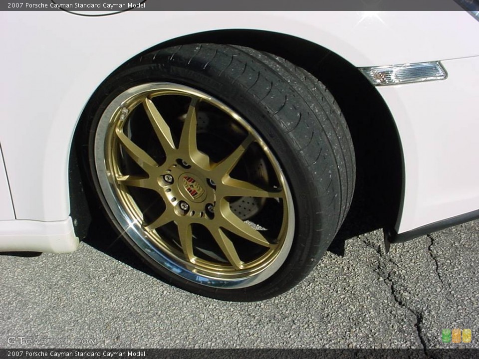 2007 Porsche Cayman Custom Wheel and Tire Photo #899847