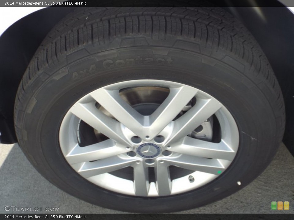 2014 Mercedes-Benz GL 350 BlueTEC 4Matic Wheel and Tire Photo #90007231