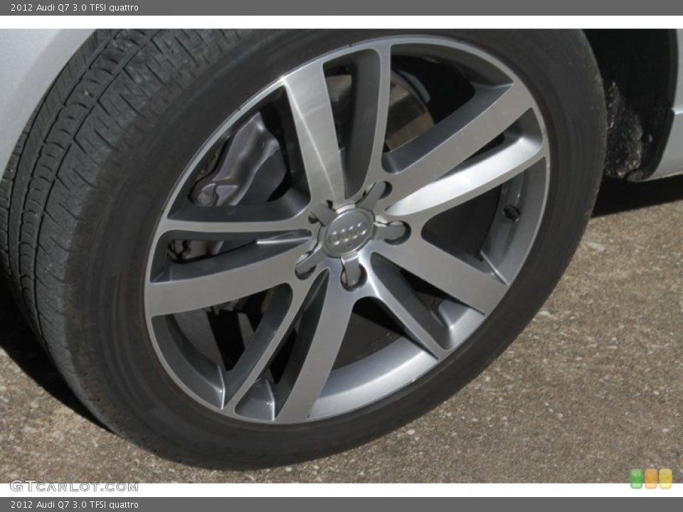 2012 Audi Q7 3.0 TFSI quattro Wheel and Tire Photo #90013316