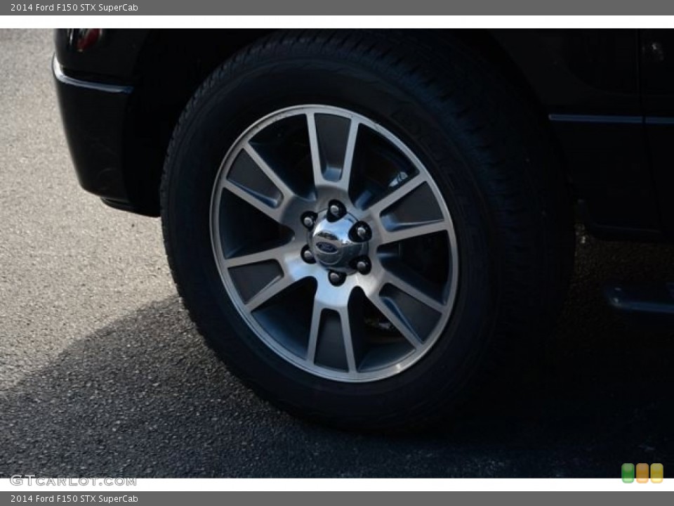 2014 Ford F150 STX SuperCab Wheel and Tire Photo #90015581