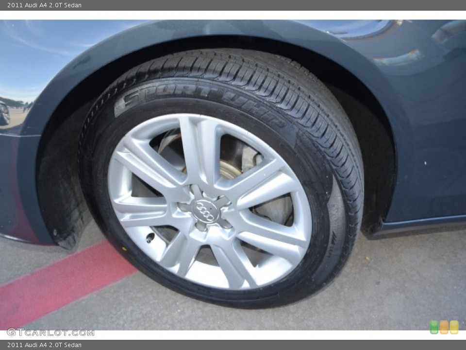 2011 Audi A4 2.0T Sedan Wheel and Tire Photo #90058081