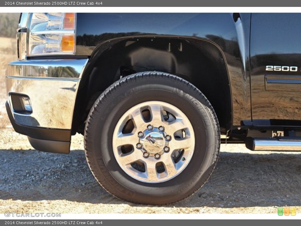 2014 Chevrolet Silverado 2500HD LTZ Crew Cab 4x4 Wheel and Tire Photo #90062518