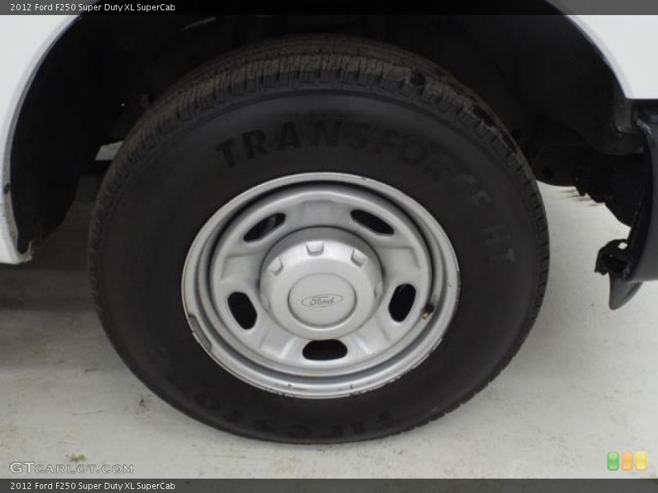 2012 Ford F250 Super Duty XL SuperCab Wheel and Tire Photo #90073746