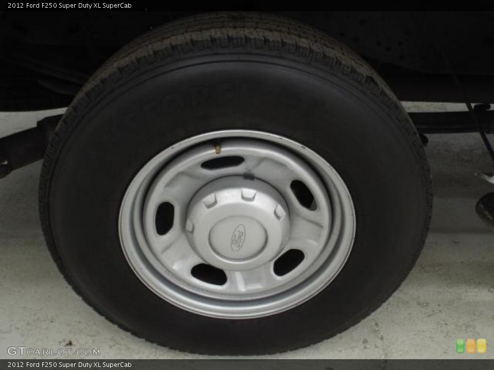 2012 Ford F250 Super Duty XL SuperCab Wheel and Tire Photo #90073833