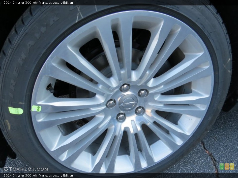 2014 Chrysler 300 John Varvatos Luxury Edition Wheel and Tire Photo #90077271