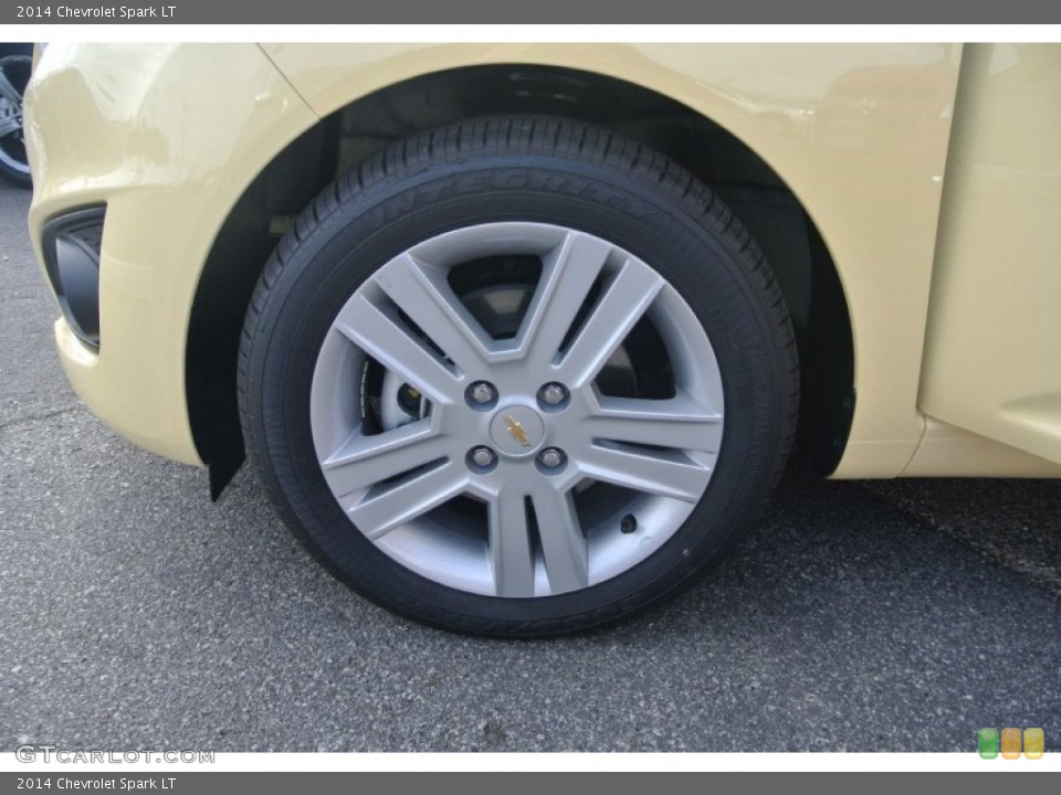 2014 Chevrolet Spark LT Wheel and Tire Photo #90079029