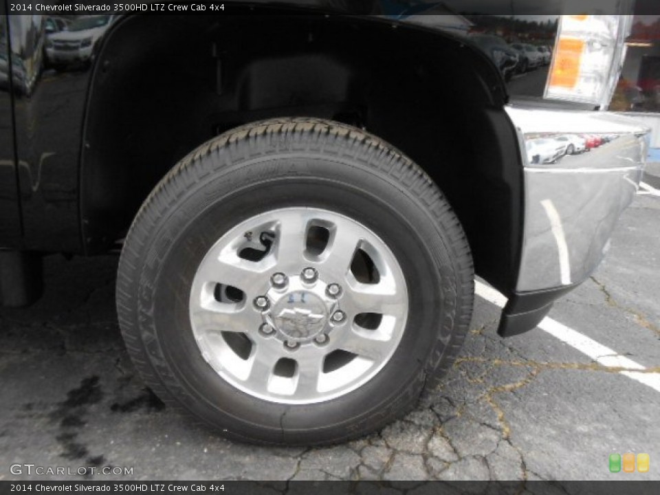 2014 Chevrolet Silverado 3500HD LTZ Crew Cab 4x4 Wheel and Tire Photo #90081975