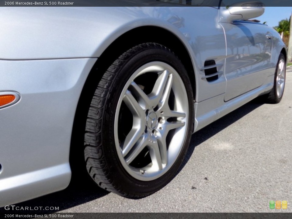 2006 Mercedes-Benz SL 500 Roadster Wheel and Tire Photo #90086256