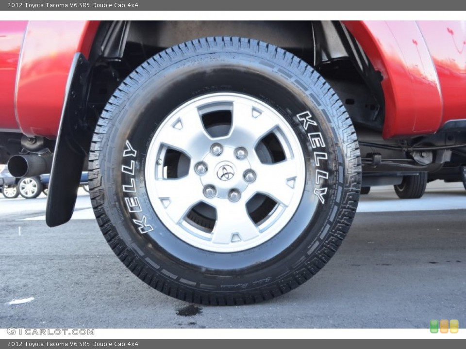 2012 Toyota Tacoma V6 SR5 Double Cab 4x4 Wheel and Tire Photo #90093567