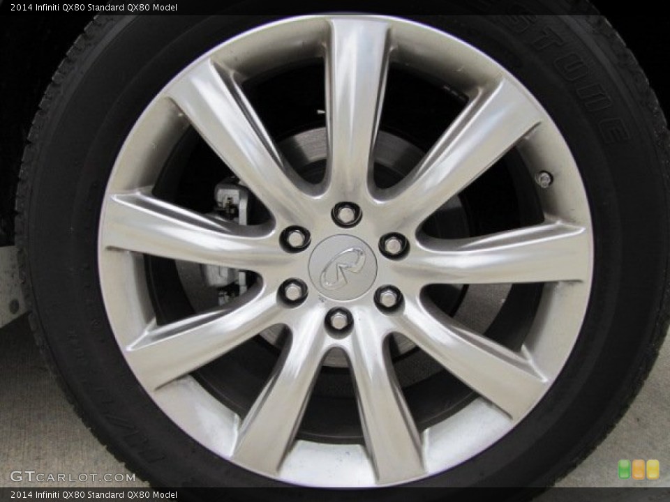 2014 Infiniti QX80  Wheel and Tire Photo #90098418