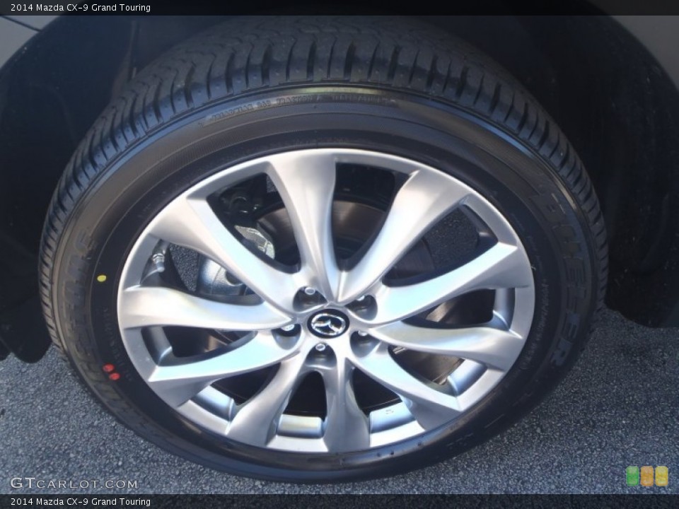 2014 Mazda CX-9 Grand Touring Wheel and Tire Photo #90102738