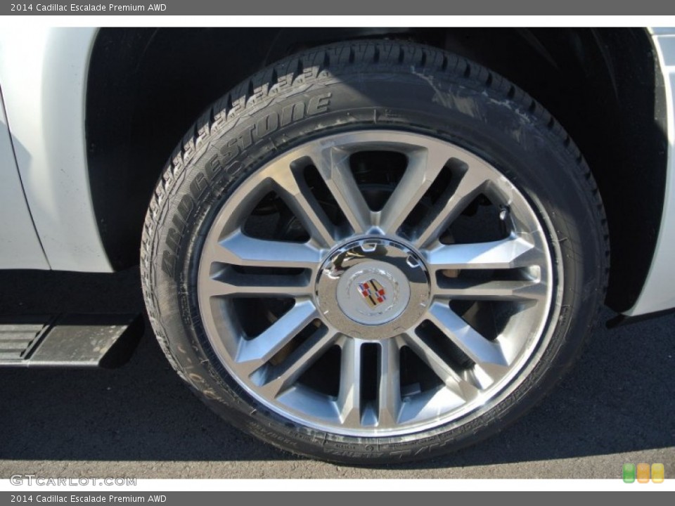 2014 Cadillac Escalade Premium AWD Wheel and Tire Photo #90105243