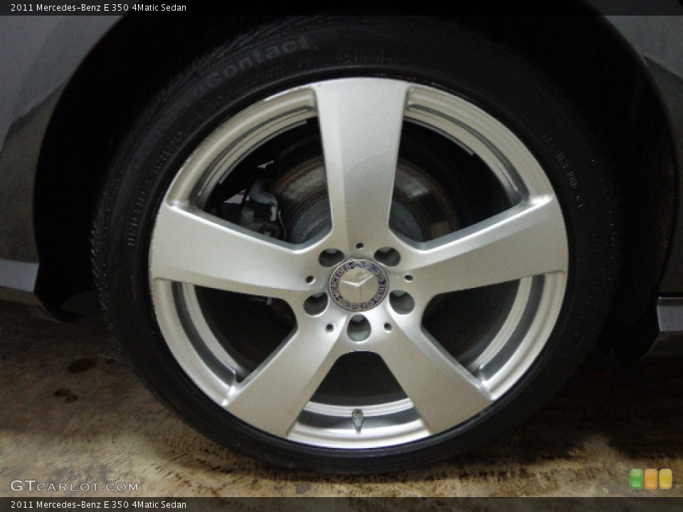 2011 Mercedes-Benz E 350 4Matic Sedan Wheel and Tire Photo #90106893
