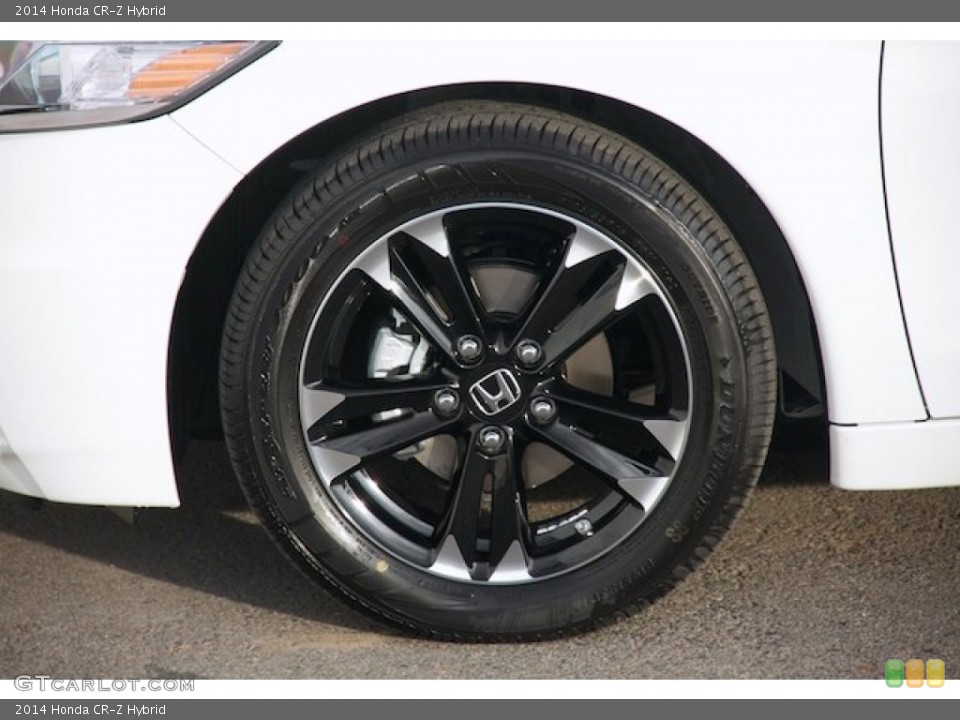 2014 Honda CR-Z Hybrid Wheel and Tire Photo #90111492