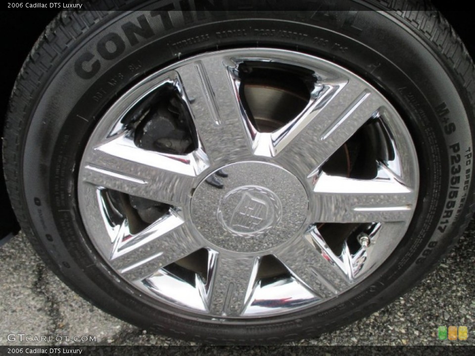 2006 Cadillac DTS Luxury Wheel and Tire Photo #90114744