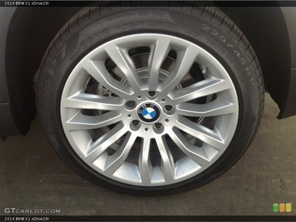 2014 BMW X1 xDrive28i Wheel and Tire Photo #90117417