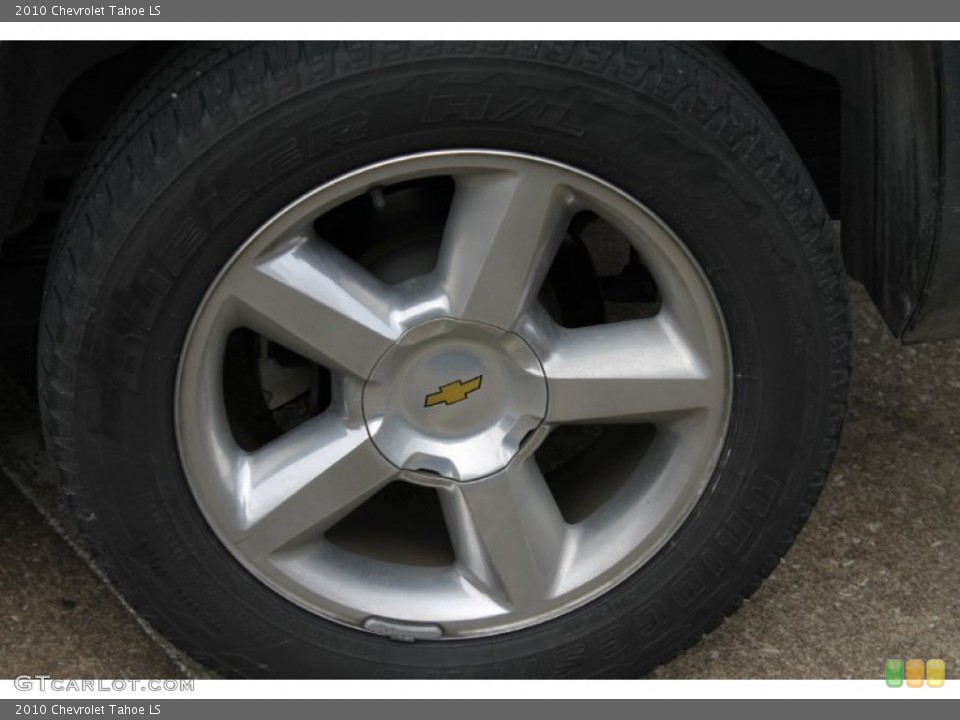 2010 Chevrolet Tahoe LS Wheel and Tire Photo #90118539