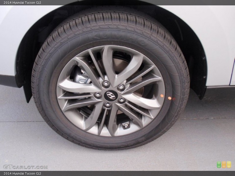 2014 Hyundai Tucson GLS Wheel and Tire Photo #90123081