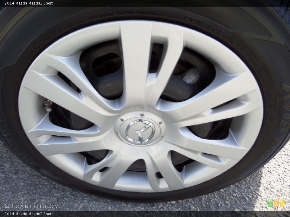 2014 Mazda Mazda2 Sport Wheel and Tire Photo #90123489