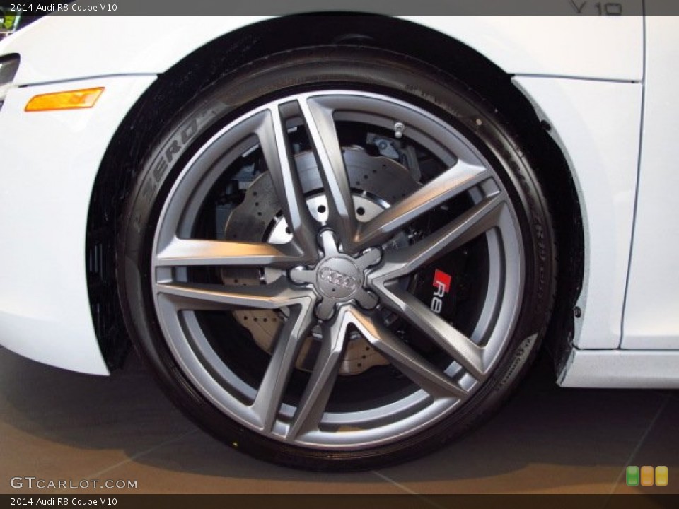 2014 Audi R8 Coupe V10 Wheel and Tire Photo #90127288